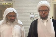 سماحة الشيخ نزار ال سنبل . وسماحة الشيخ علي الجزيري